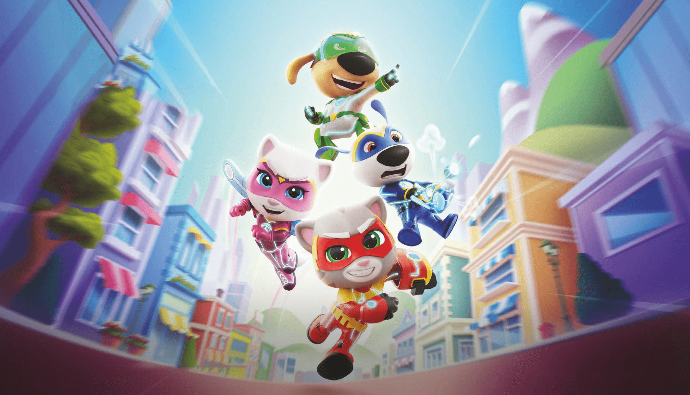 Show - Talking Tom Heroes: Suddenly Super